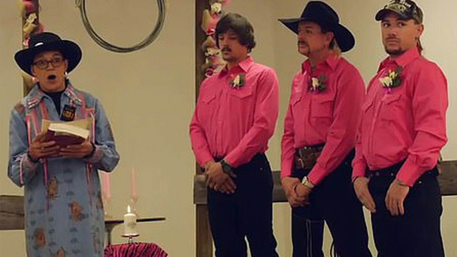 The Whole Of Joe Exotic's ThreeWay Wedding Is Now Streaming Online TOTUM