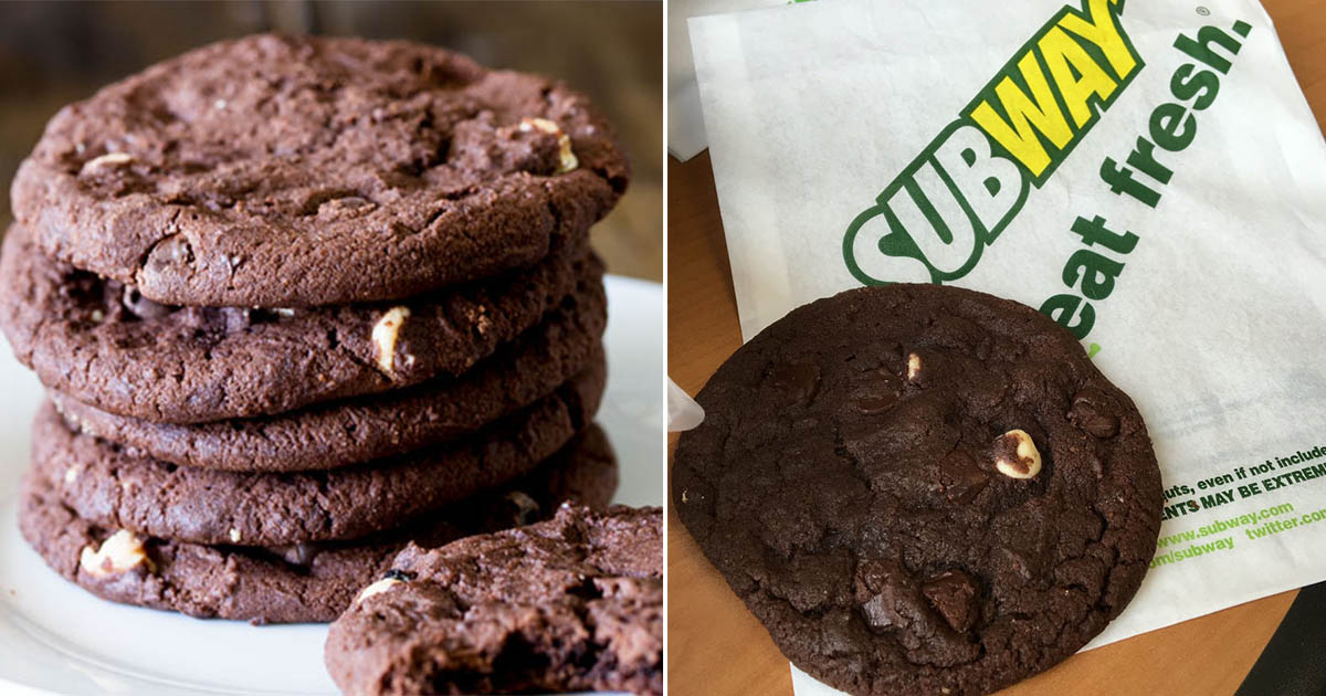 Subway Releases Recipe To Recreate Its Double Chocolate Chip Cookies At ...