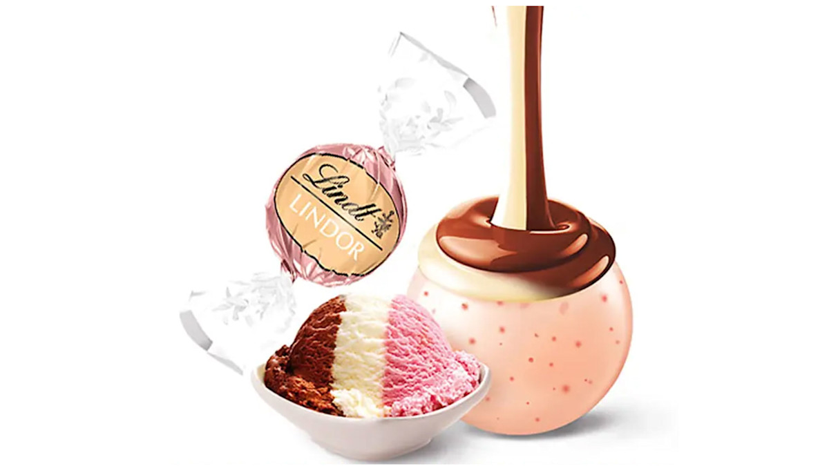 Lindt Have Just Launched Lindor Neapolitan White Chocolate Truffles TOTUM