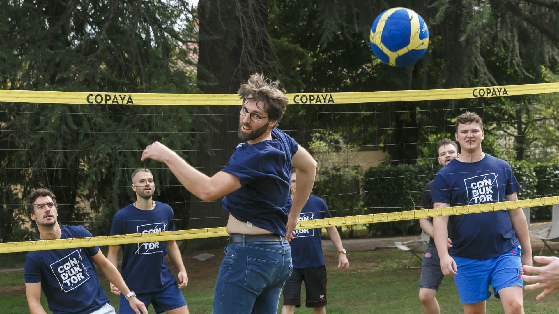 Stephane takes the whole team on himself