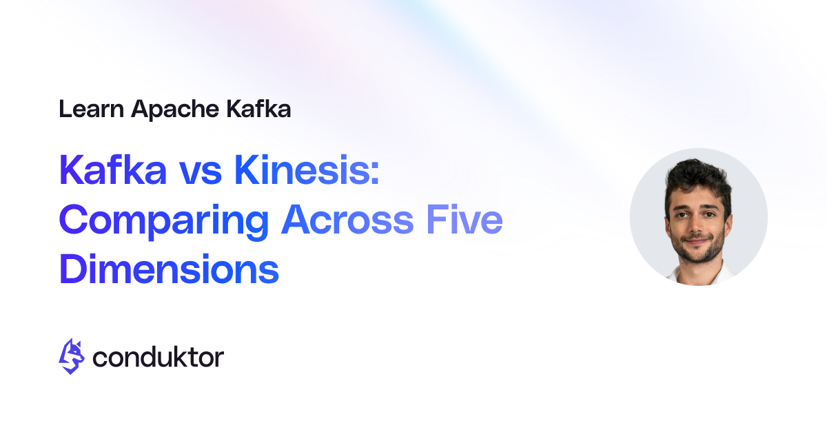 Apache Kafka vs Amazon Kinesis Comparing Data Streaming Systems