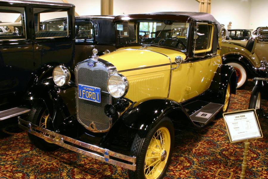 Model A Sport Coupe image