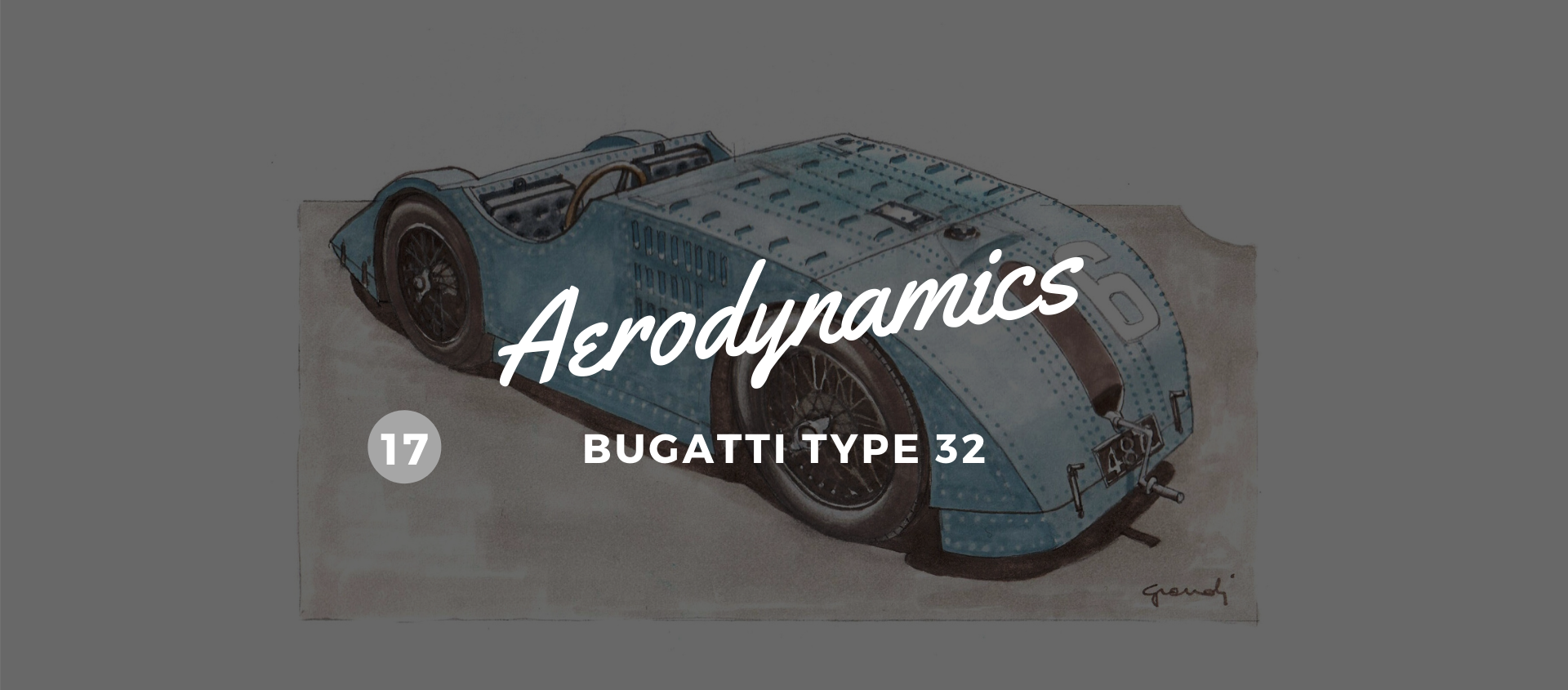 1923. The Bugatti Type 32. A racing tank