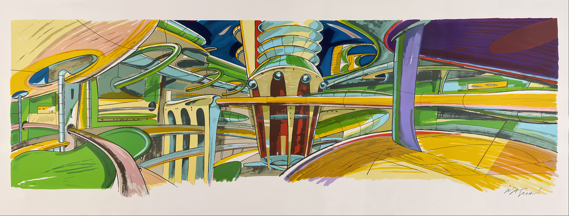 Art and imagination in architecture created for the automobile. The Key tells the story image