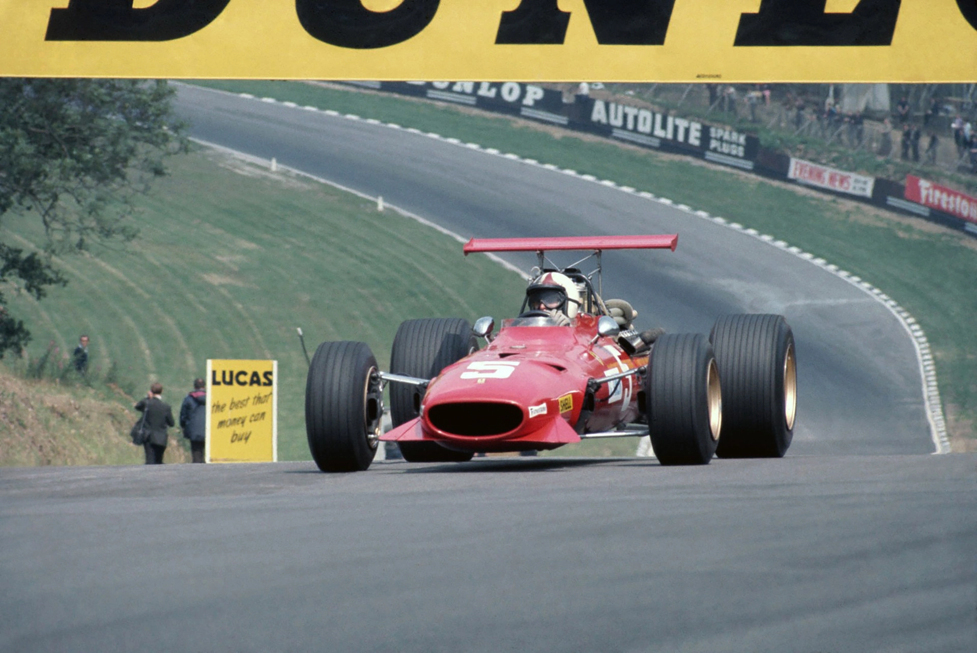 Ferrari’s Technological Innovations Part 6: 1968 - The First Wing in a Formula 1 GP. Competitors Followed.