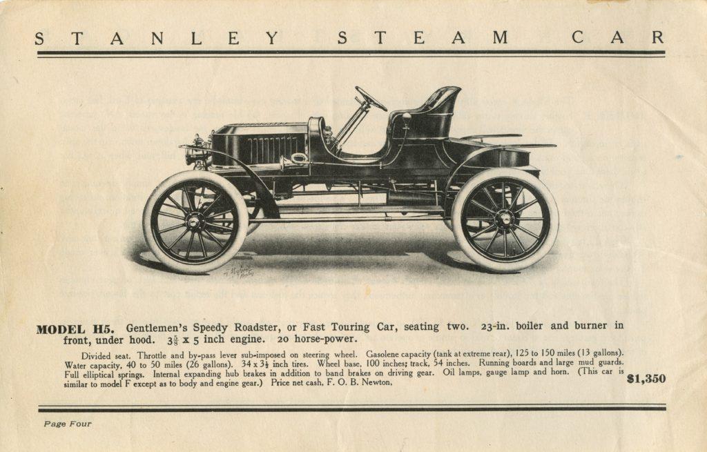 MODEL H-5 GENTLEMAN'S SPEEDY ROADSTER image 1