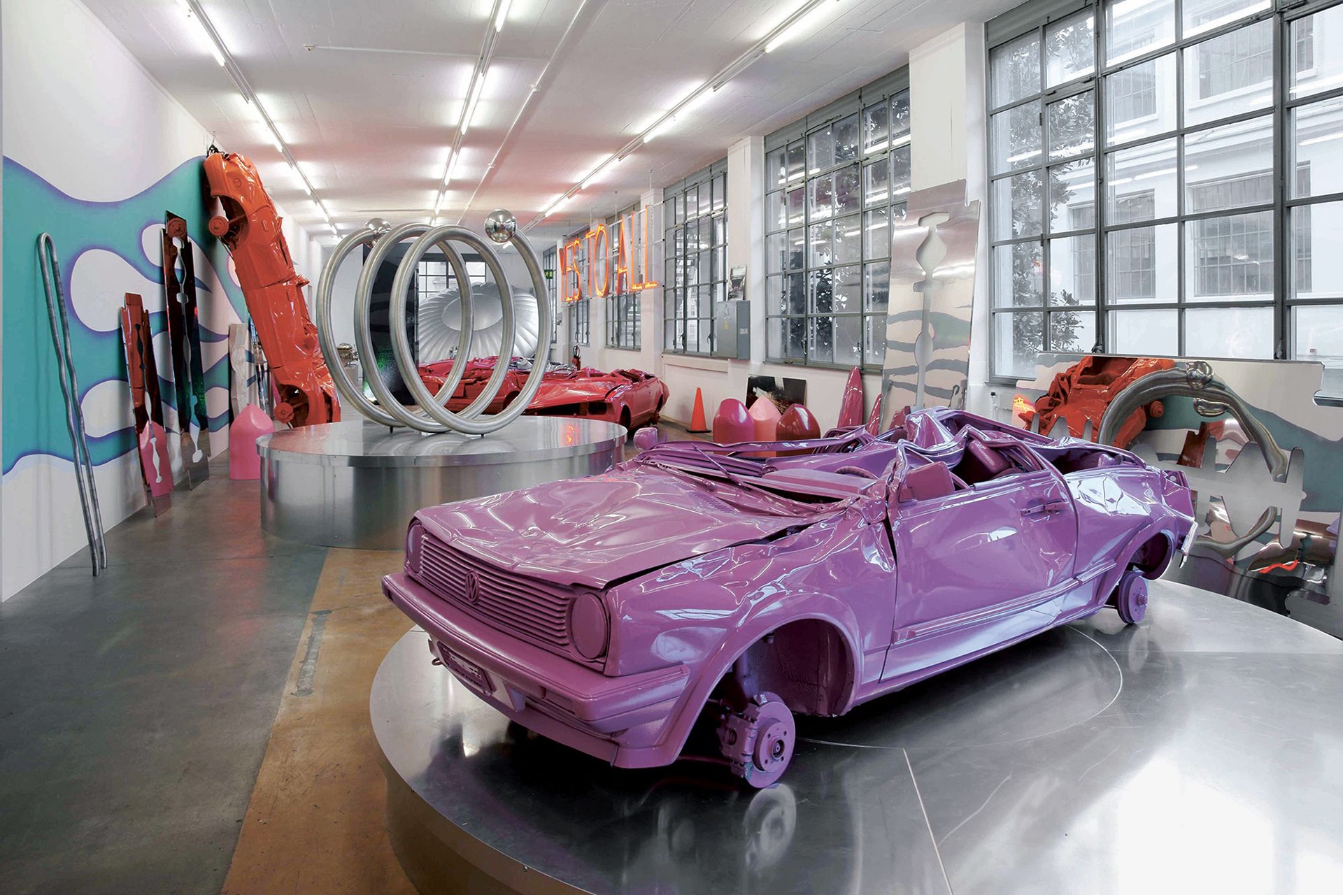 Art and Cars: Sylvie Fleury, the Garage of the She-Devils