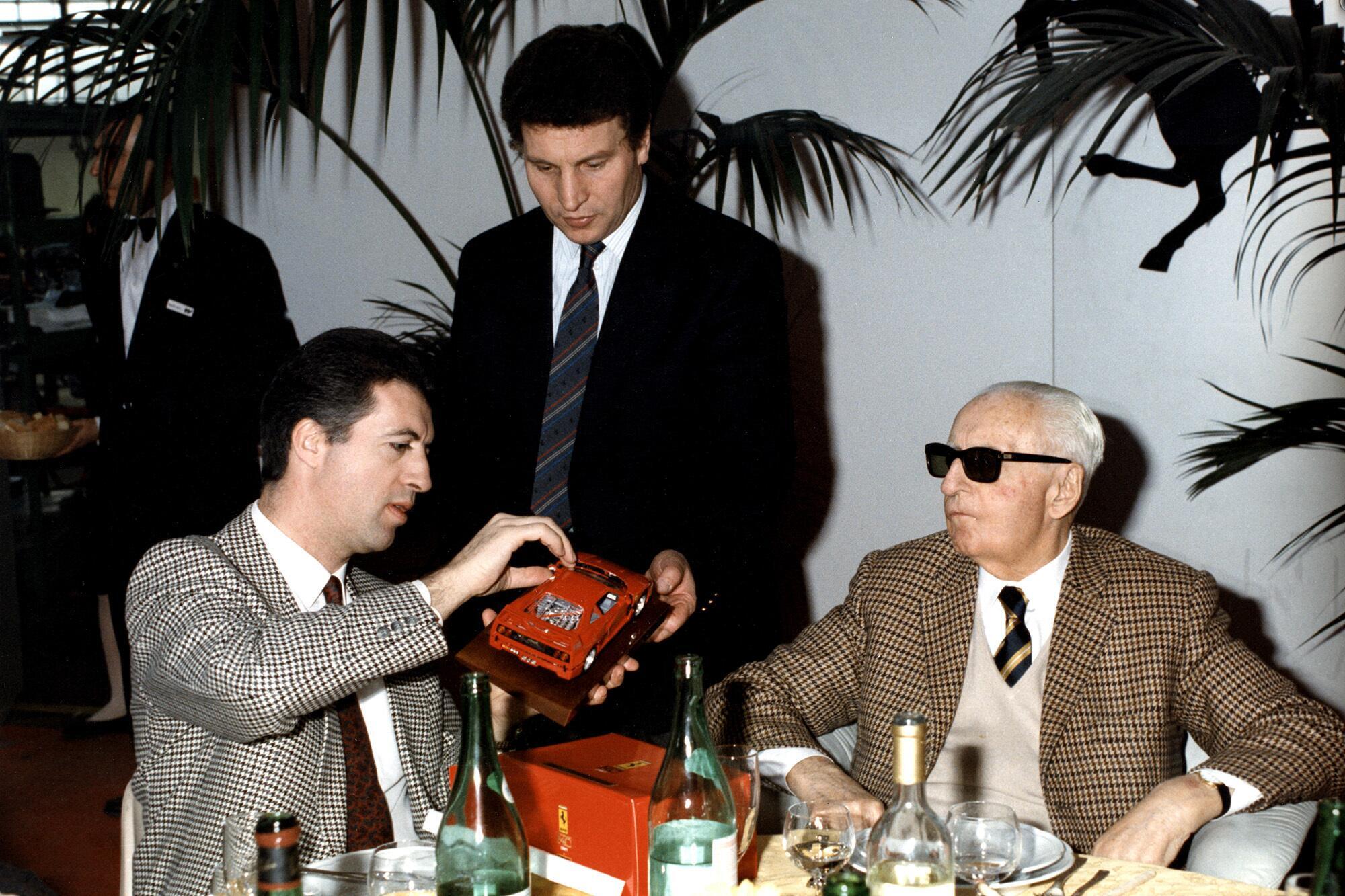 Enzo Ferrari, one son with two names: Dino and Piero