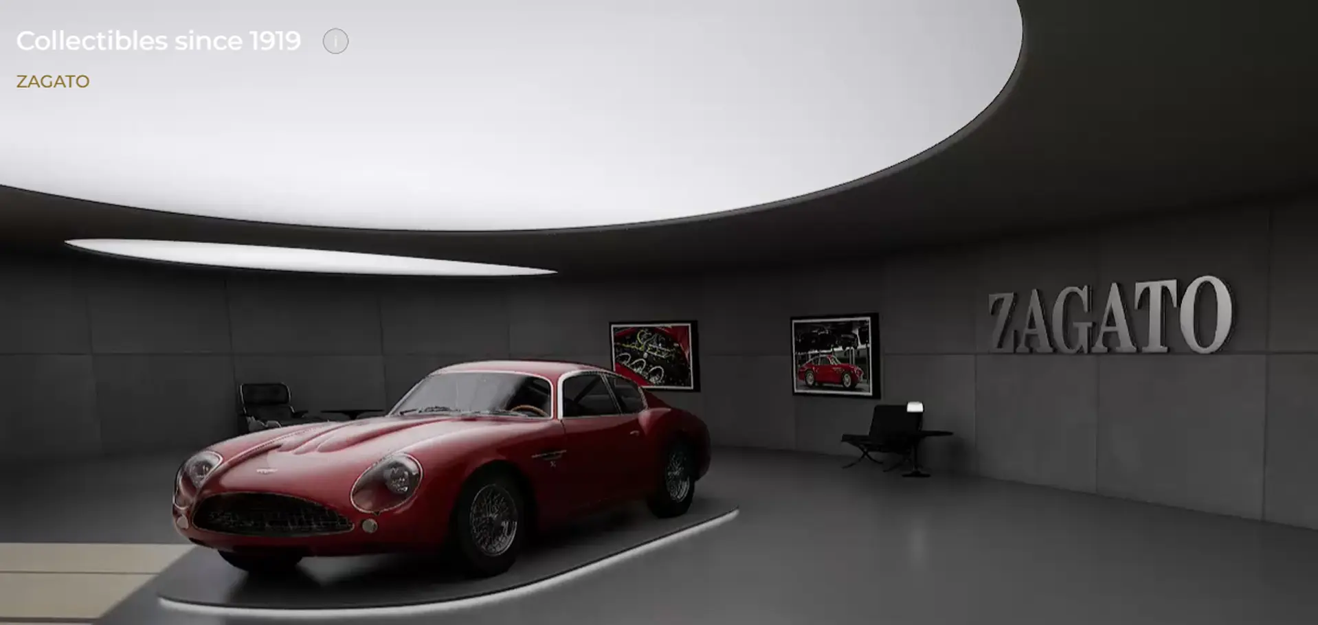 Explore why Zagato is so special in Roarington’s virtual showroom image