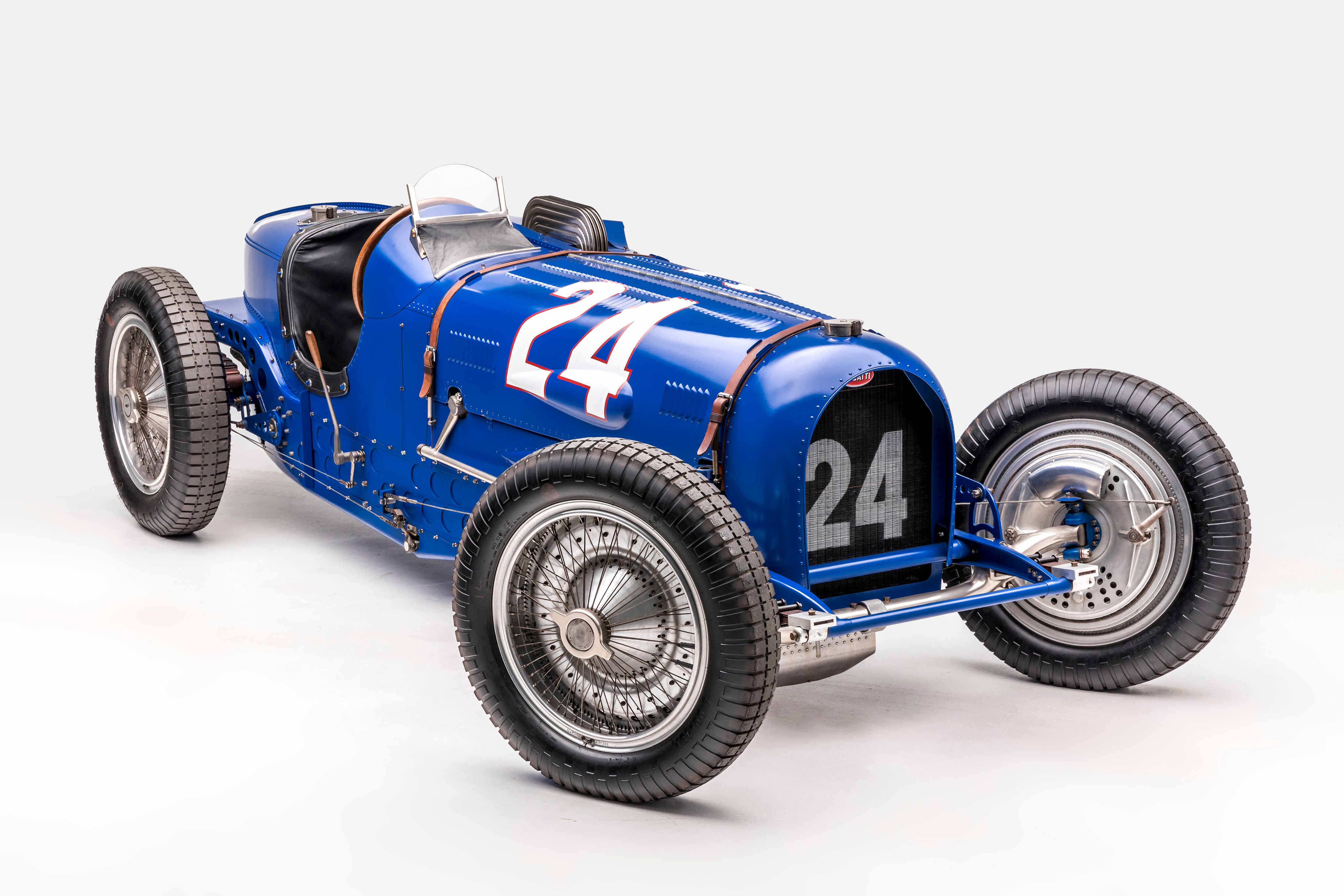 1920s Bugatti Type 35 Metal Racing Car Model 14 Automobile