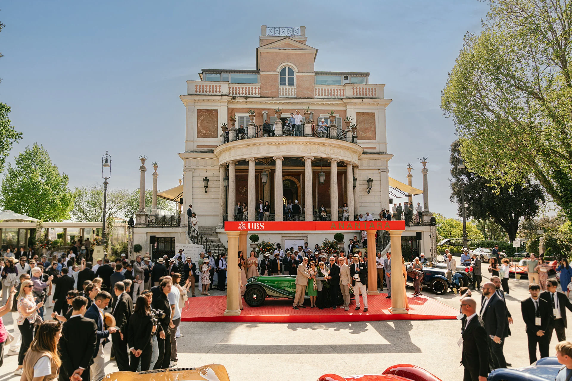 Anantara Concorso Roma: Maserati Wins, Ferrari Takes Second.