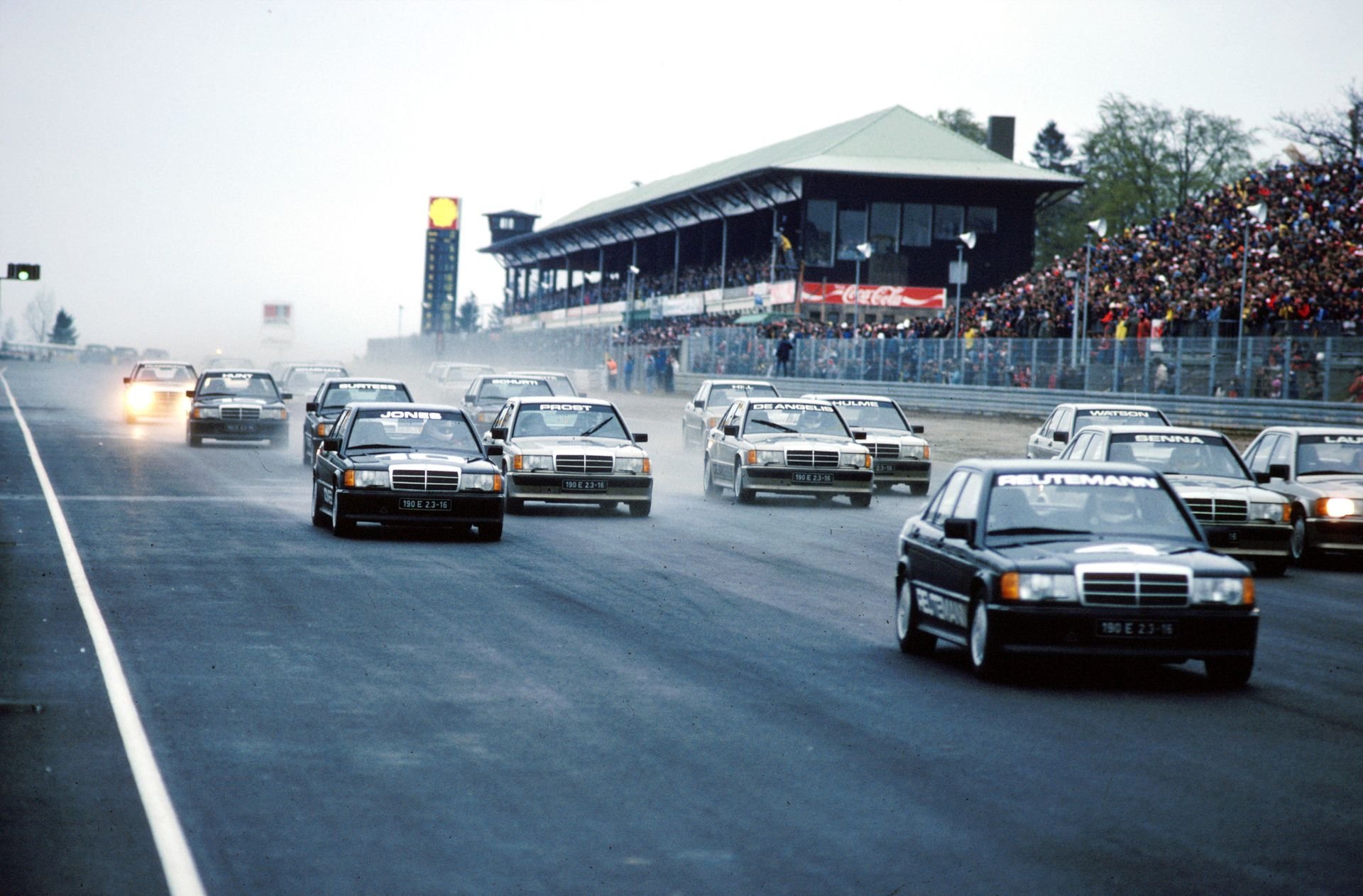 The Inauguration of the Nürburgring GP in 1984 with the Race of Champions image