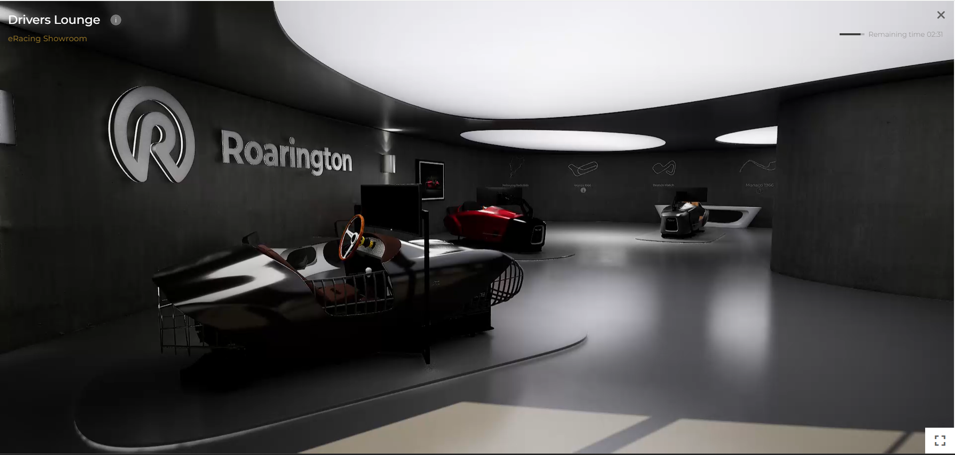 Roarington eRacing Experience. How to relive the emotions of the past image