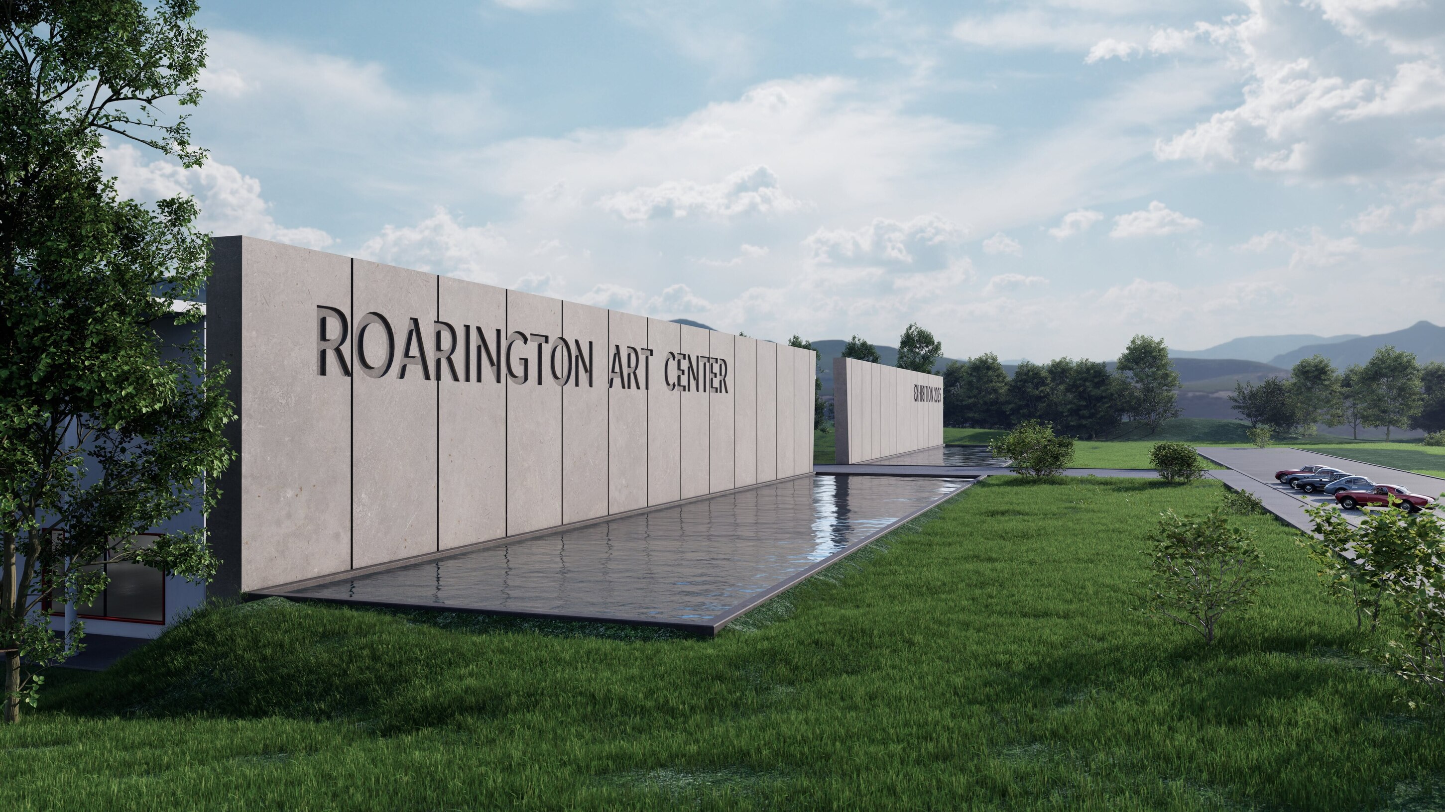 Roarington surprises: the Art Center extending a passion for automobiles into the realm of art.