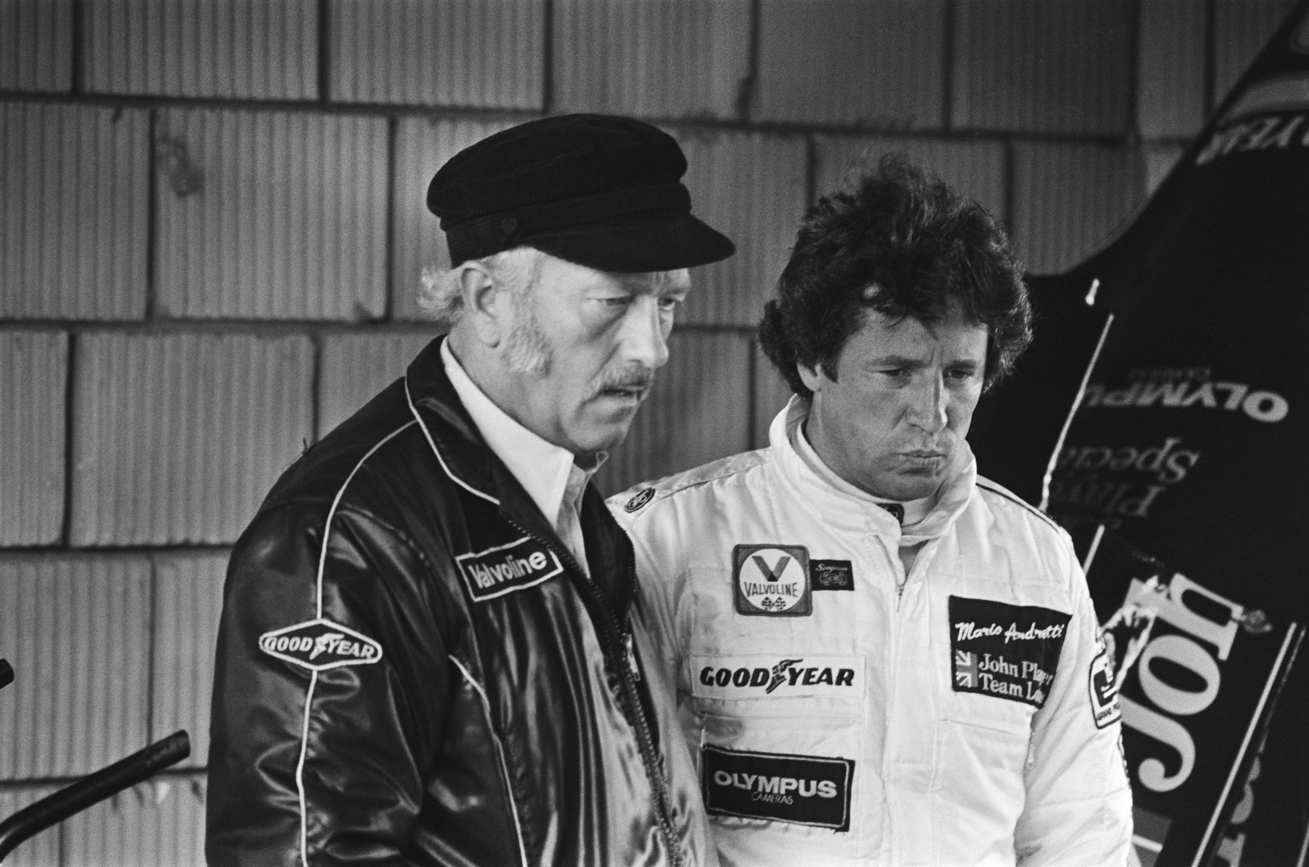 Chapman and Andretti at 1978 Dutch Grand Prix-scaled