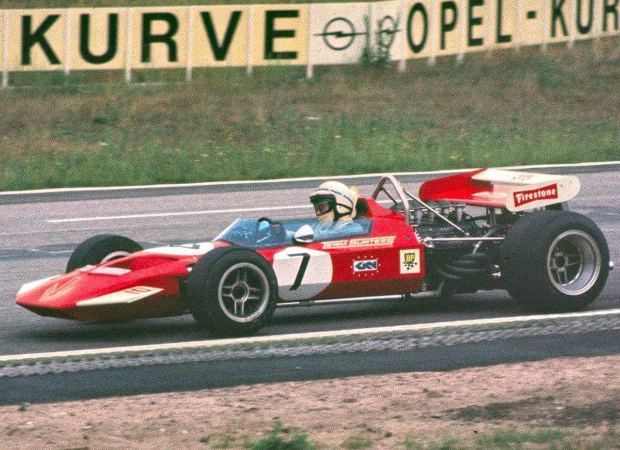 Drivers becoming constructors: John Surtees image