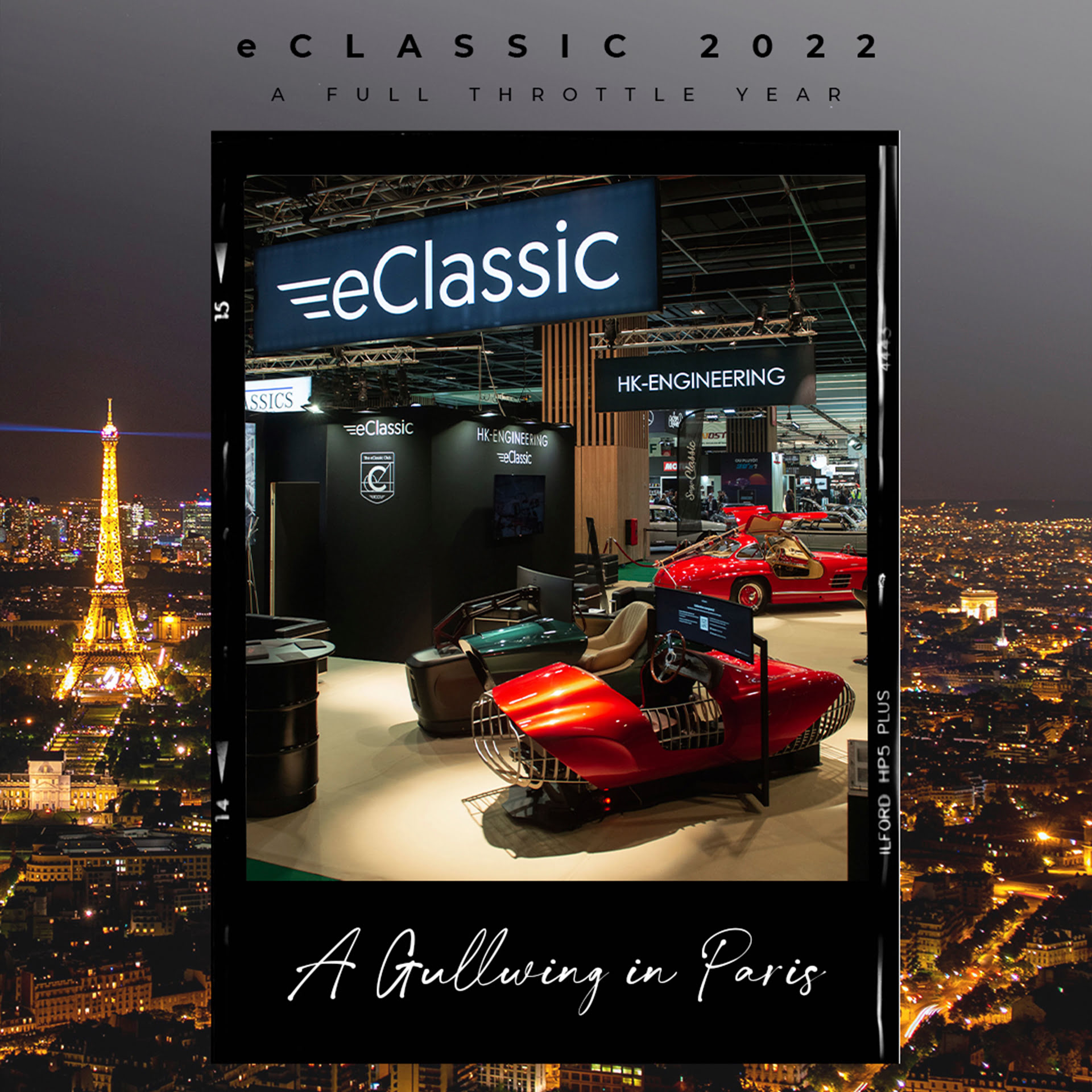 eClassic 2022: a full throttle year A Gullwing in Paris image