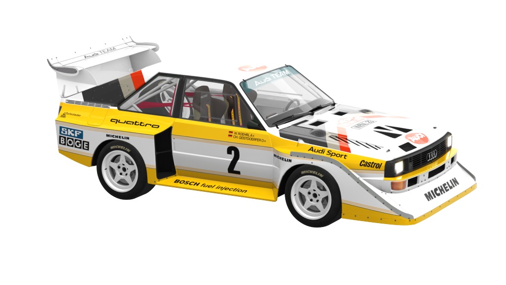 1984 Audi Quattro Rally