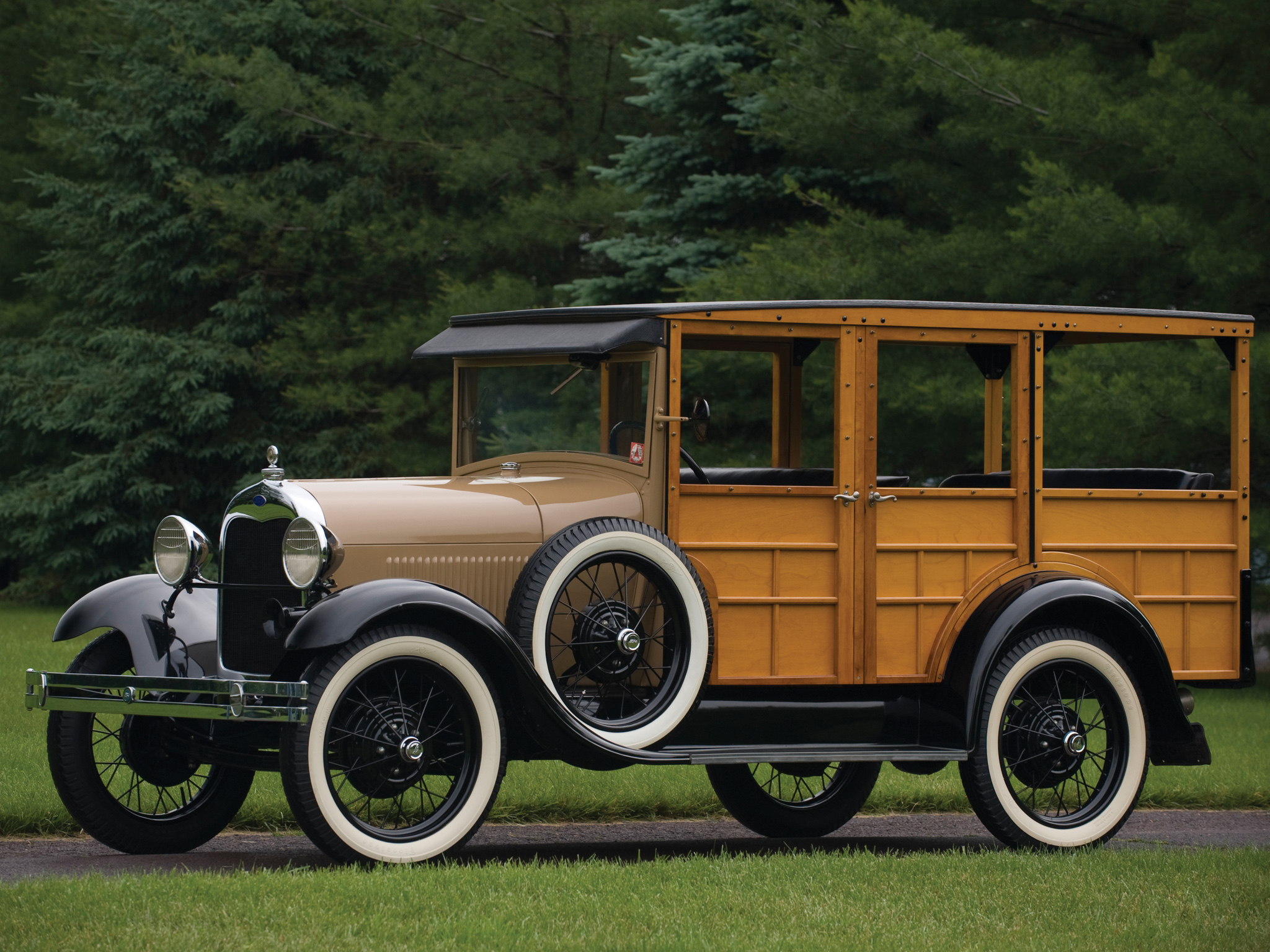ford model a station wagon 6
