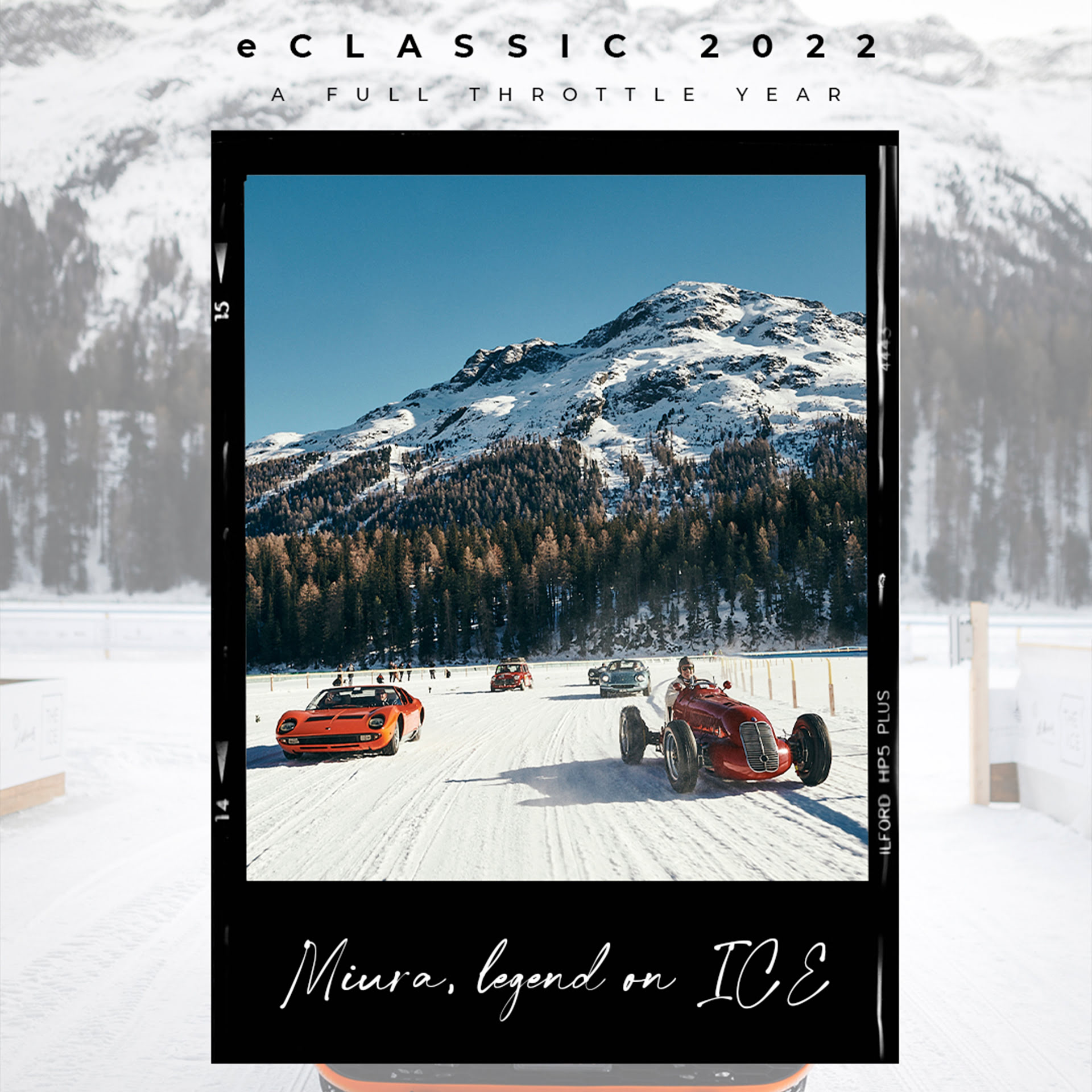 eClassic 2022: a full throttle year Miura, legend on ICE image