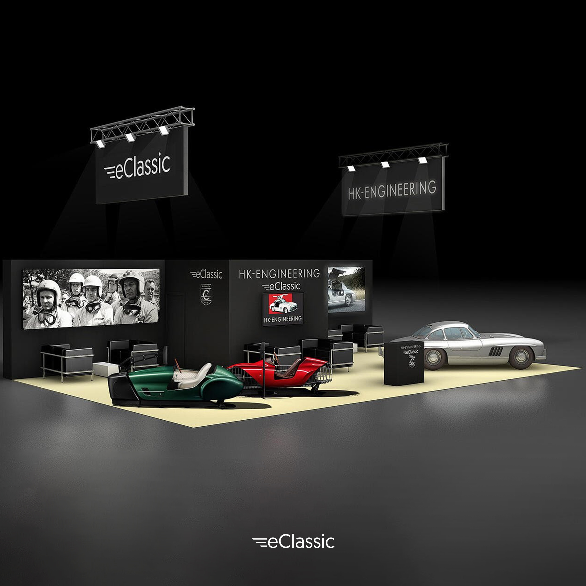 eClassic at Retromobile 2022 with Mercedes | Roarington image