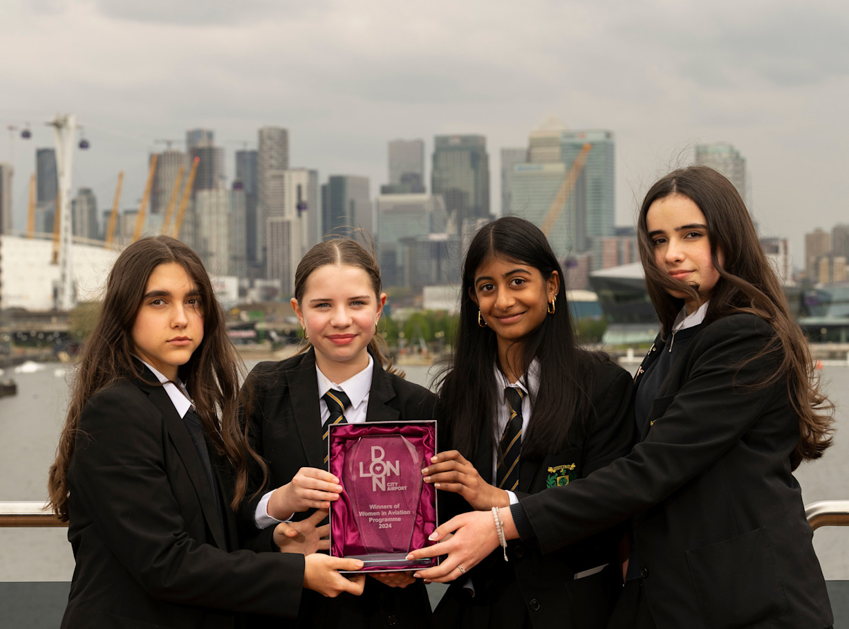 LCY's Women in Aviation Programme 2024 winners