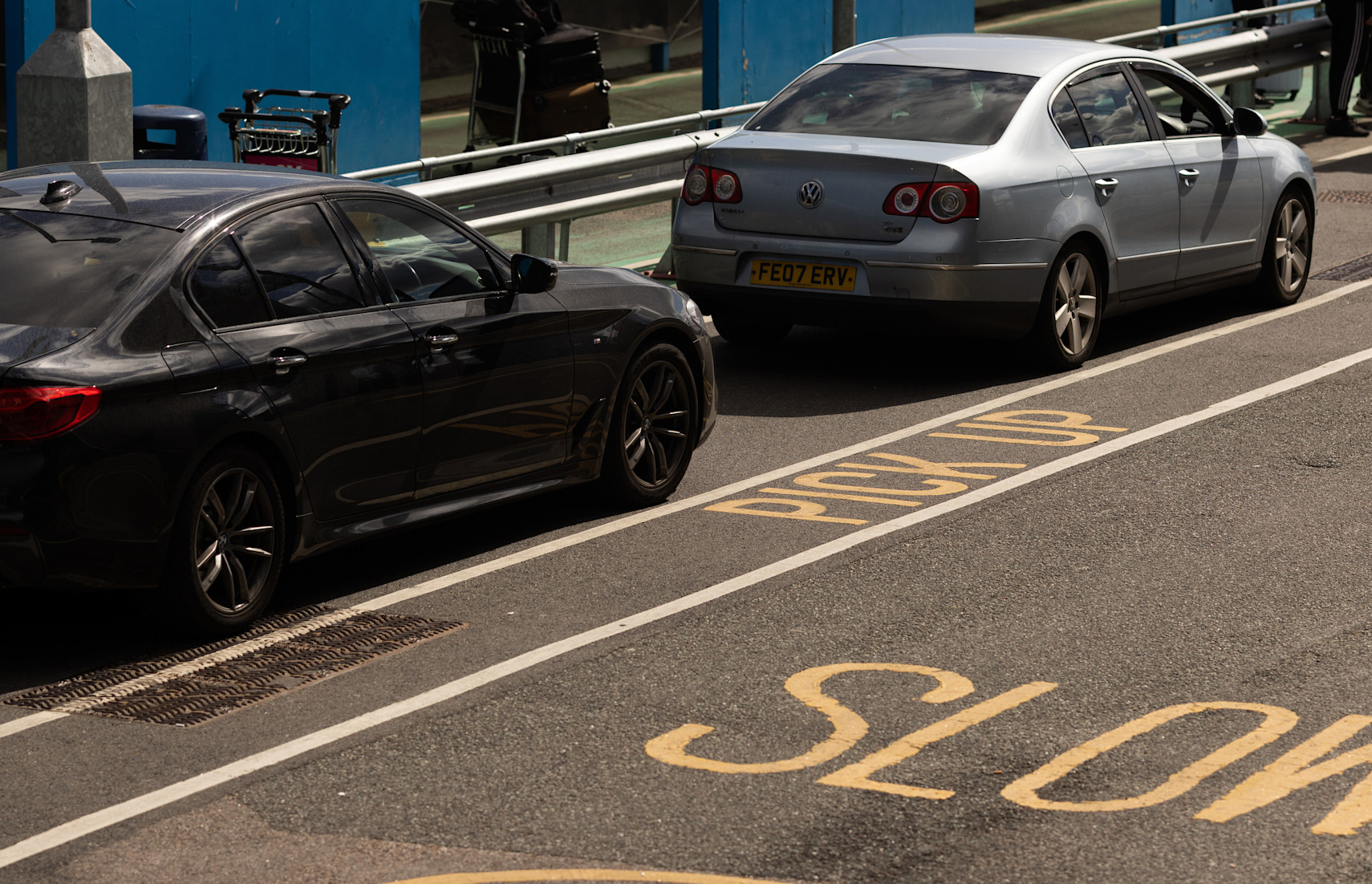 Pick up point at LCY