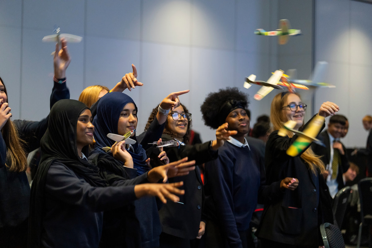 Over 500 east London students take part in London City Airport’s annual STEM in Aviation Day