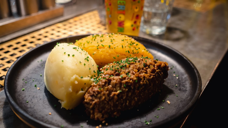 Glasgow veggie haggis
