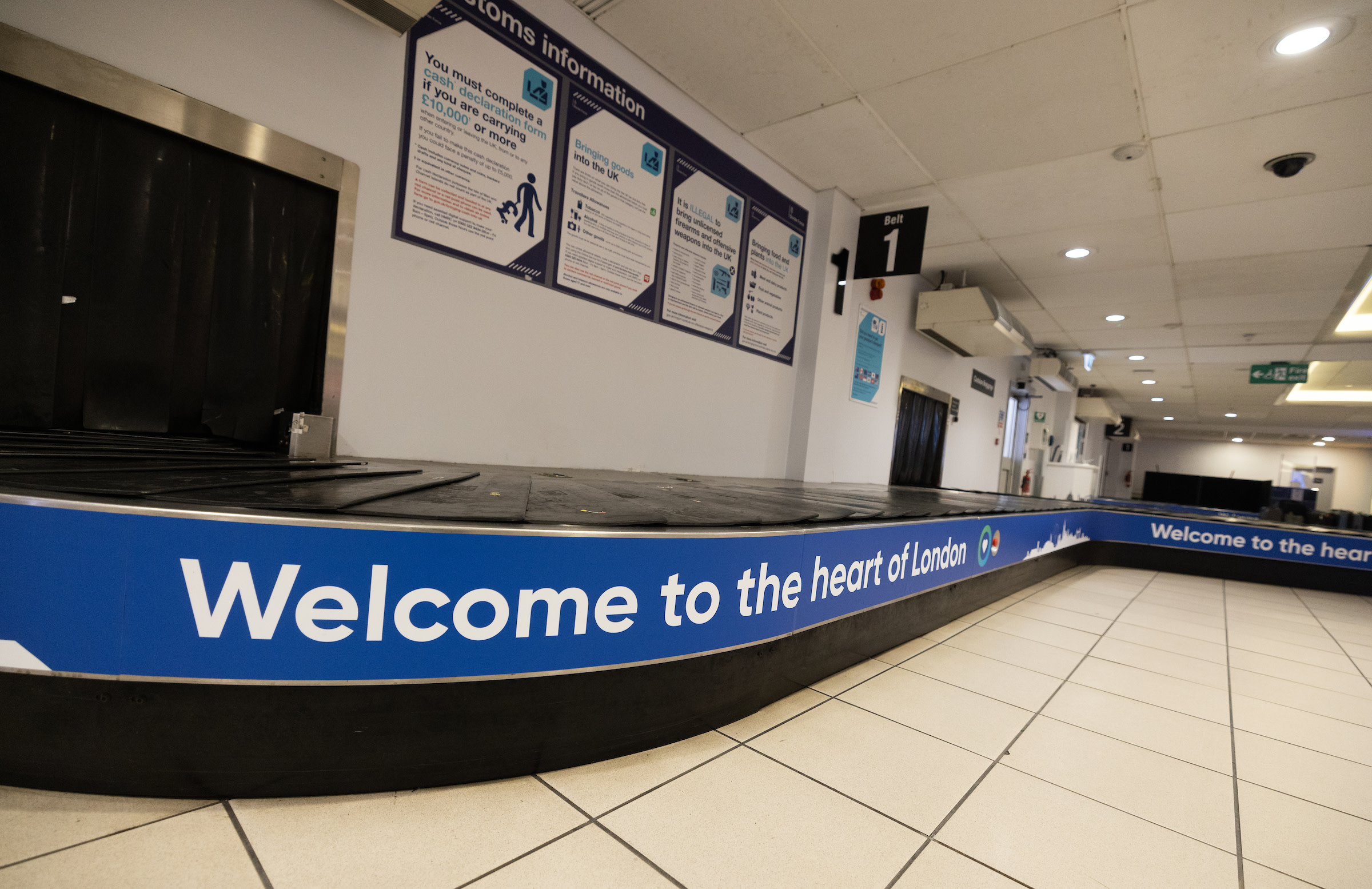 International Baggage belt 1