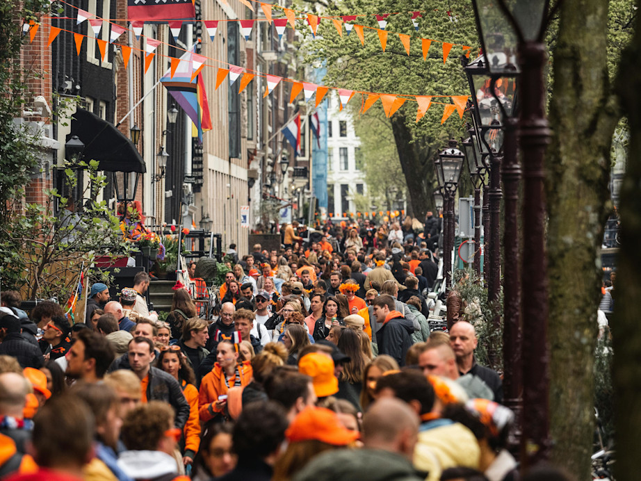 Amsterdam Kings Day (Konigsdag)