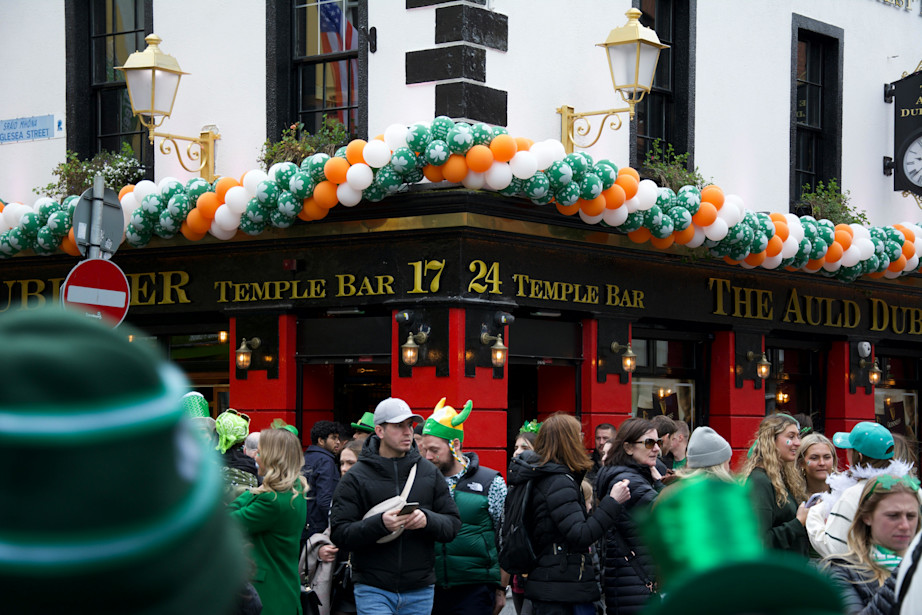 St Patrick's Day in Dublin