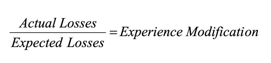 Experience Modifier Short Formula