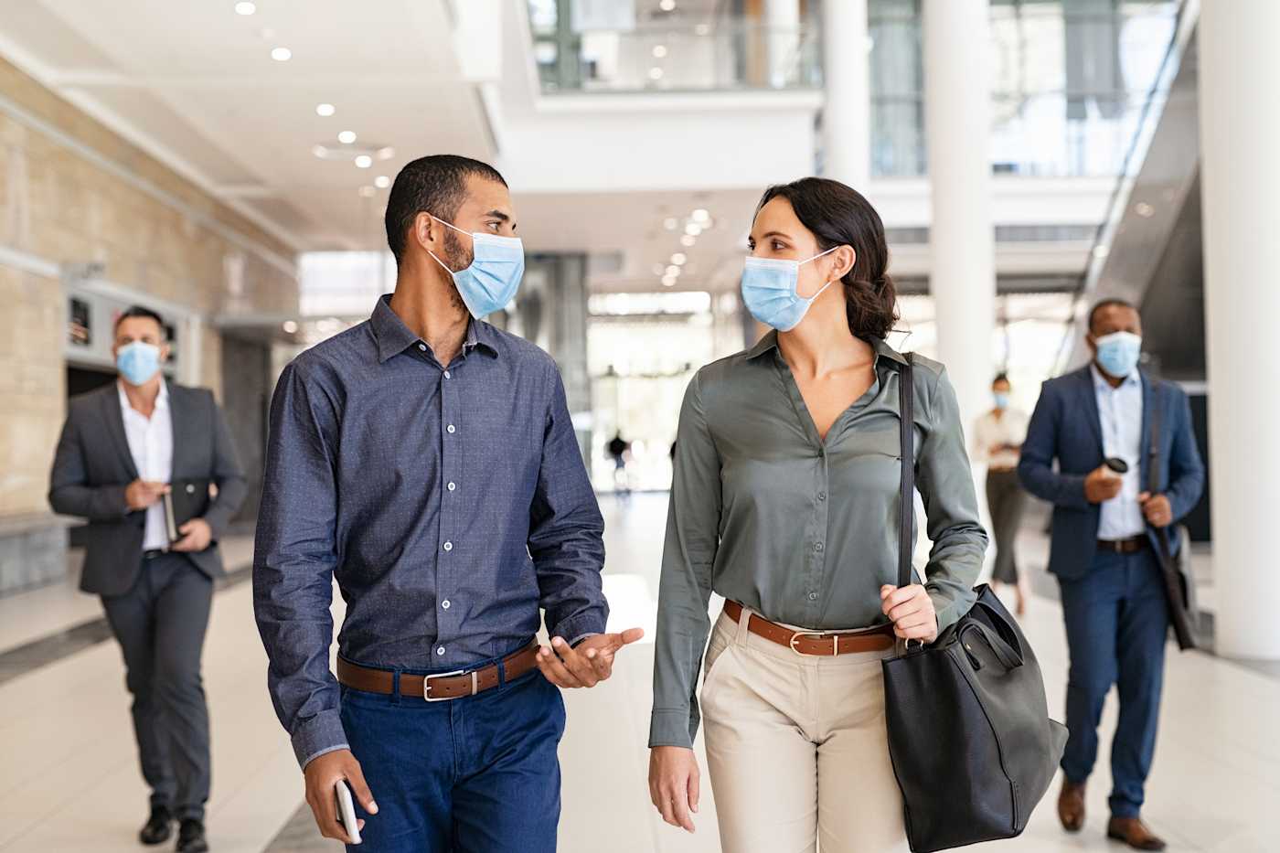 How to Help Mitigate Mask and Vaccine Bias