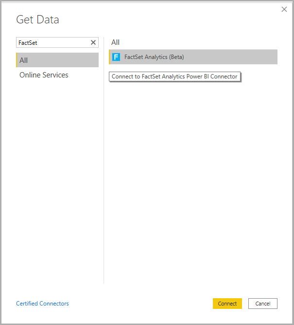 FactSet Developer Portal Developer