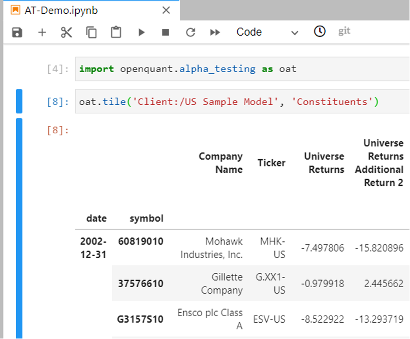 FactSet Developer Portal | Developer