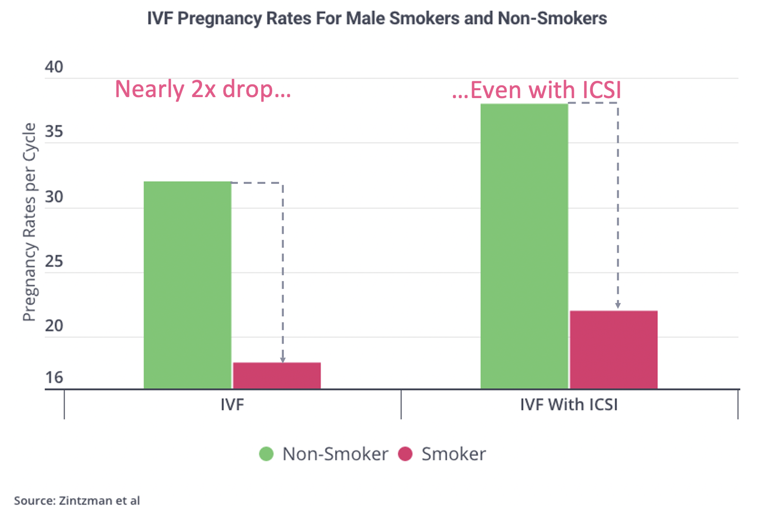 IVF and Male Smoking