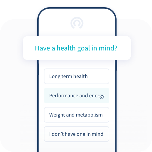 Test Recommender Screen