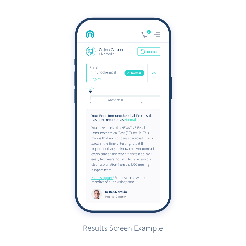 Mobile Screen for Colon Cancer Screening Test Kit thumbnail image