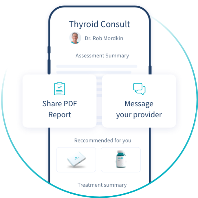 Thyroid consultation report