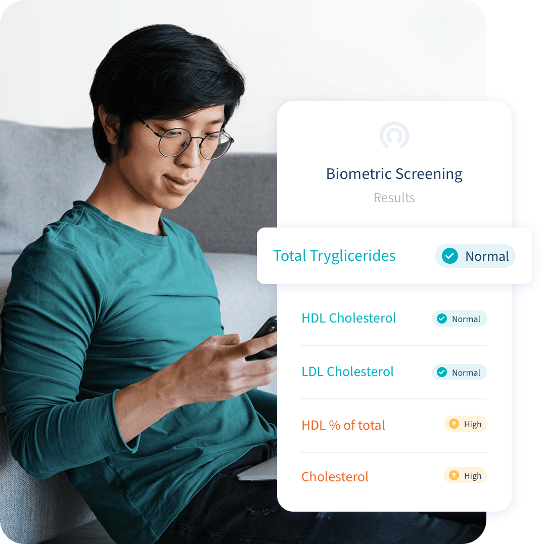 Home & remote biometric screening kits for employers