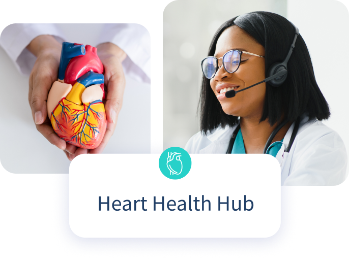 Heart health hub header image