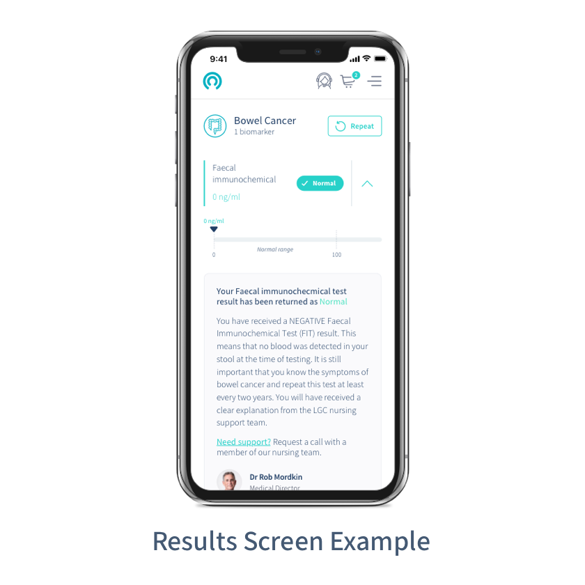 Home Bowel Cancer Screening Test, Confidential At Home Testing Kit
