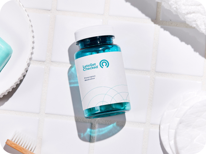 LetsGetChecked medication bottle