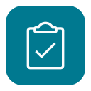 Checklist icon. Checklist icon.