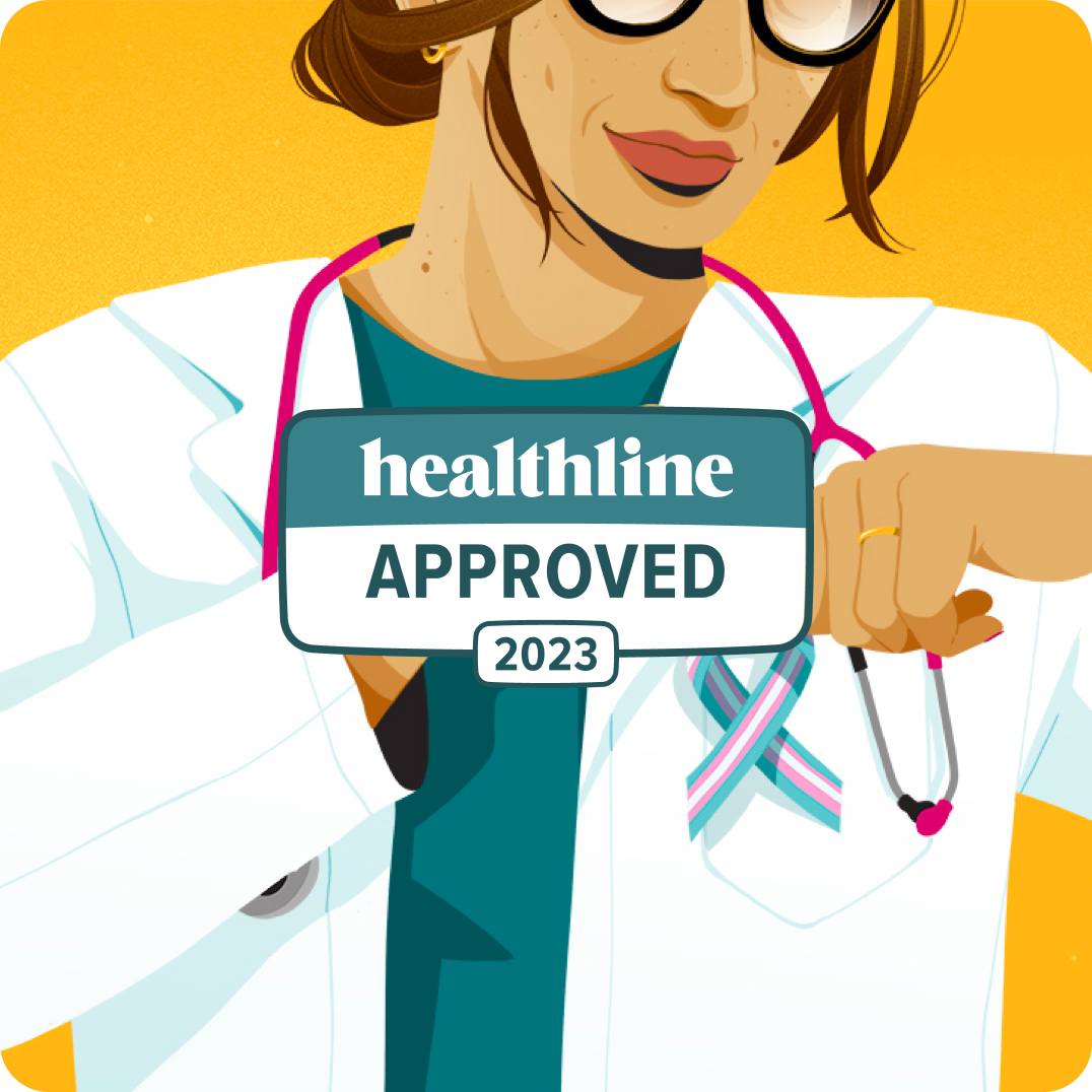 Healthline Approved badge image