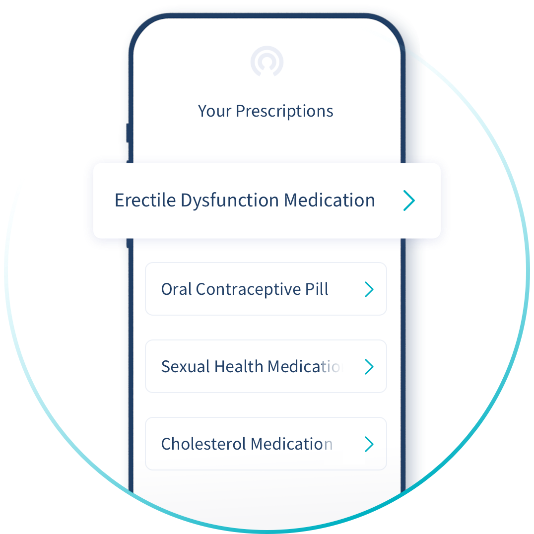 Order and manage your prescription medication in minutes via the LetsGetChecked mobile app.