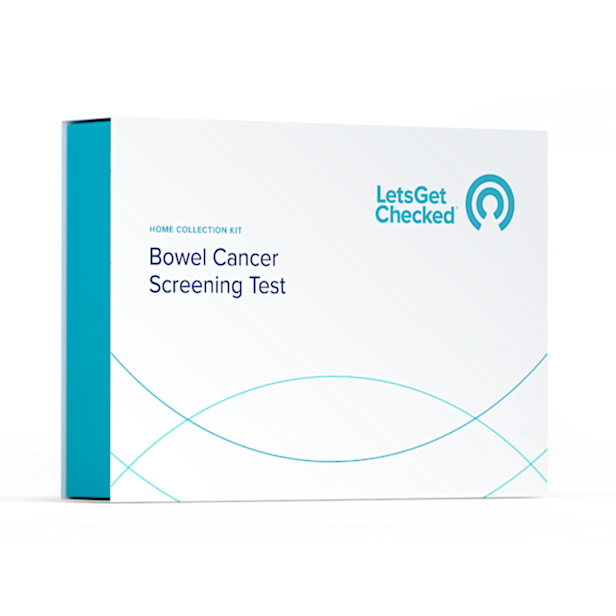 Bowel cancer screening kit box Bowel cancer screening kit box