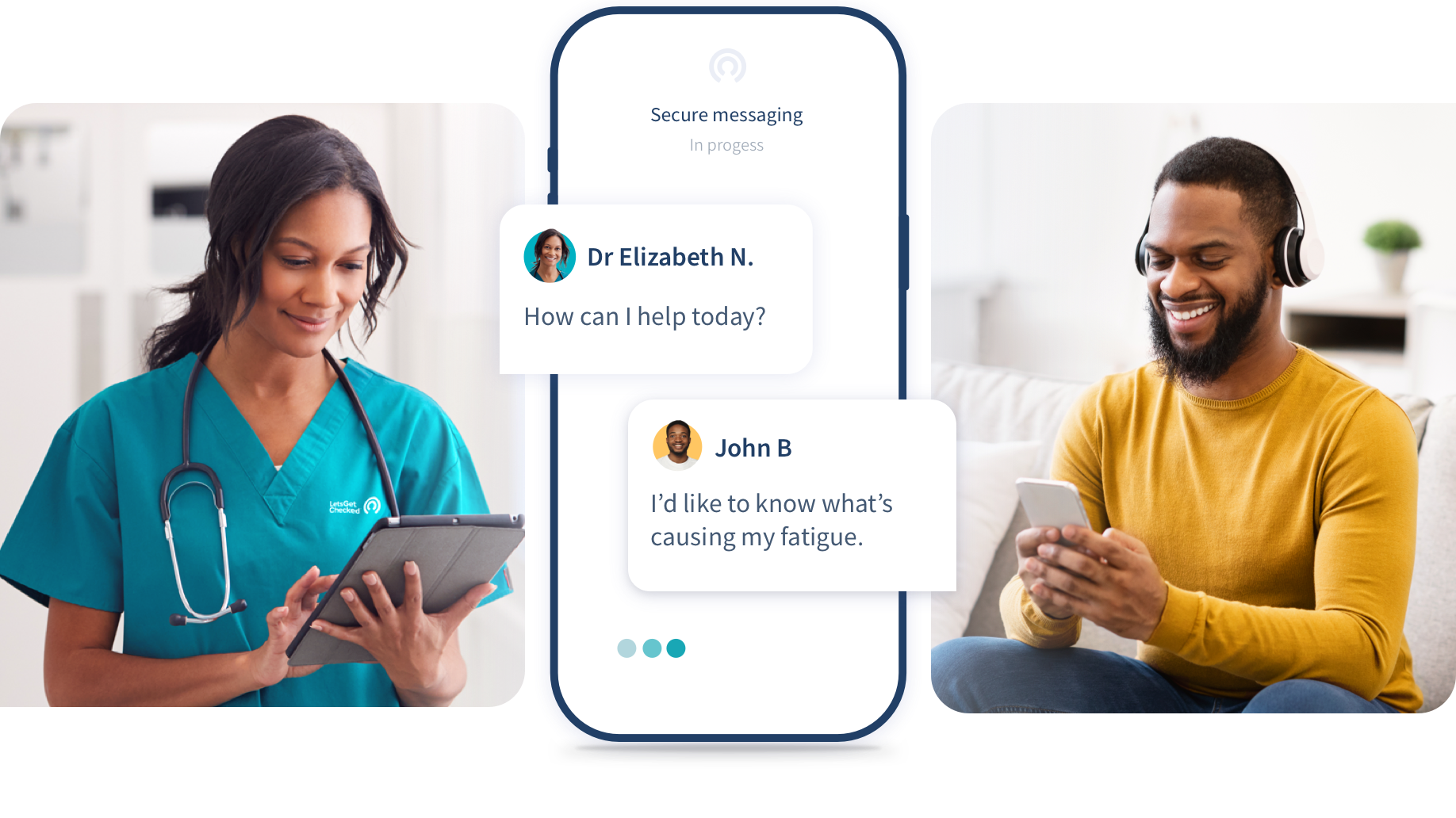 Healthcare provider and patient messaging