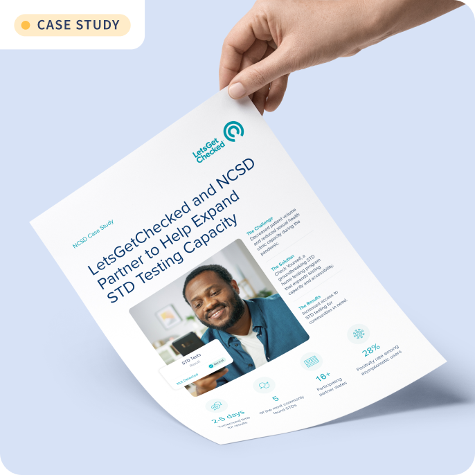 LetsGetChecked and NCSD gated case study 
